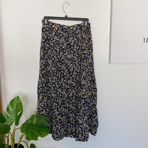 Simply Fashion floral midi skirt